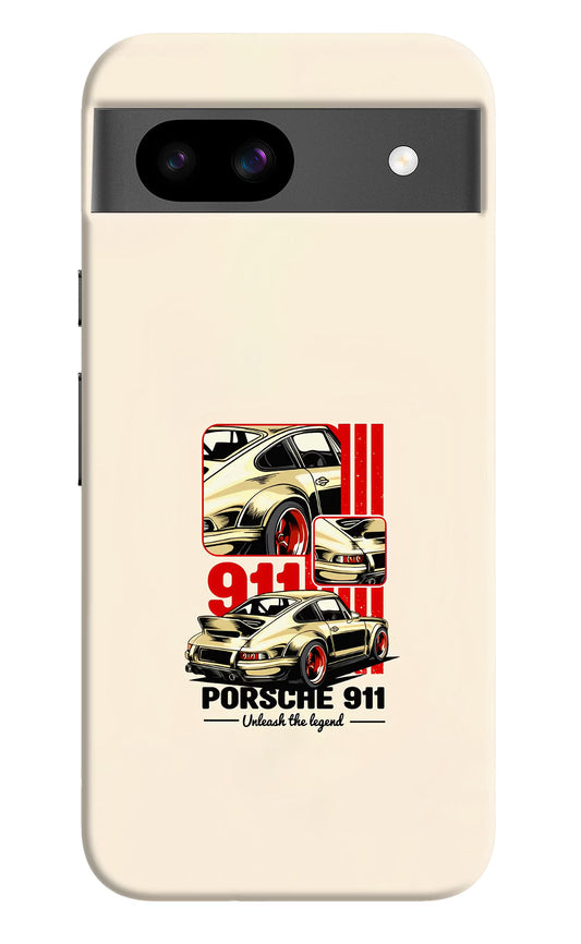 Classic Porsche 911 Google Pixel 8A Hard Case Back Cover by Casekaro
