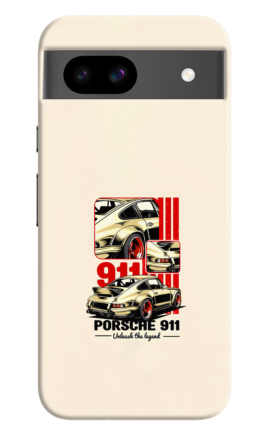 Classic Porsche 911 Google Pixel 8A Back Cover, Hard case