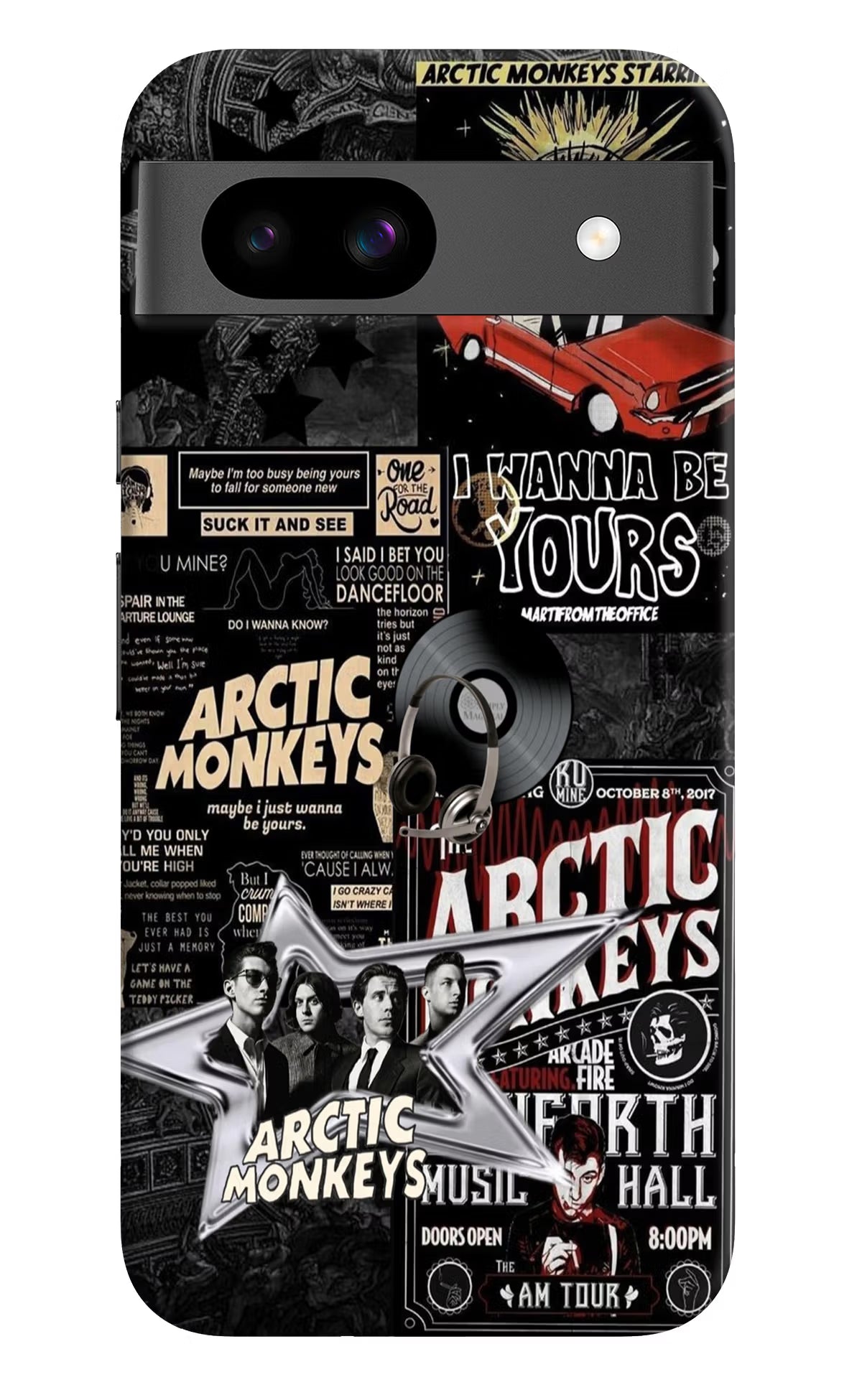 Arctic Monkeys Google Pixel 8A Hard Case Back Cover by Casekaro