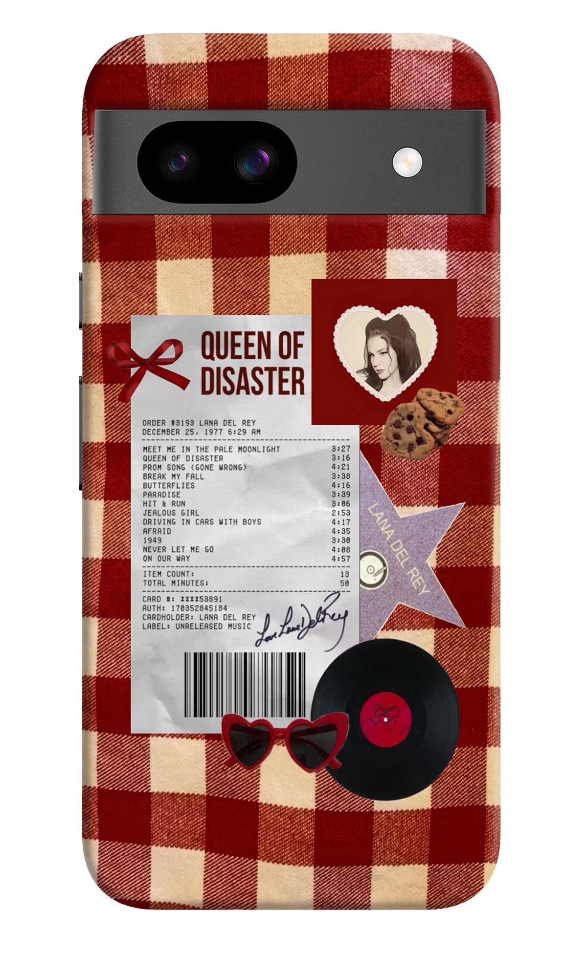 Queen of Disaster Google Pixel 8A Hard Case Back Cover by Casekaro