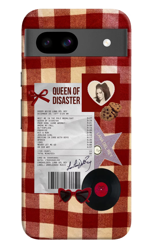 Queen of Disaster Google Pixel 8A Hard Case Back Cover by Casekaro