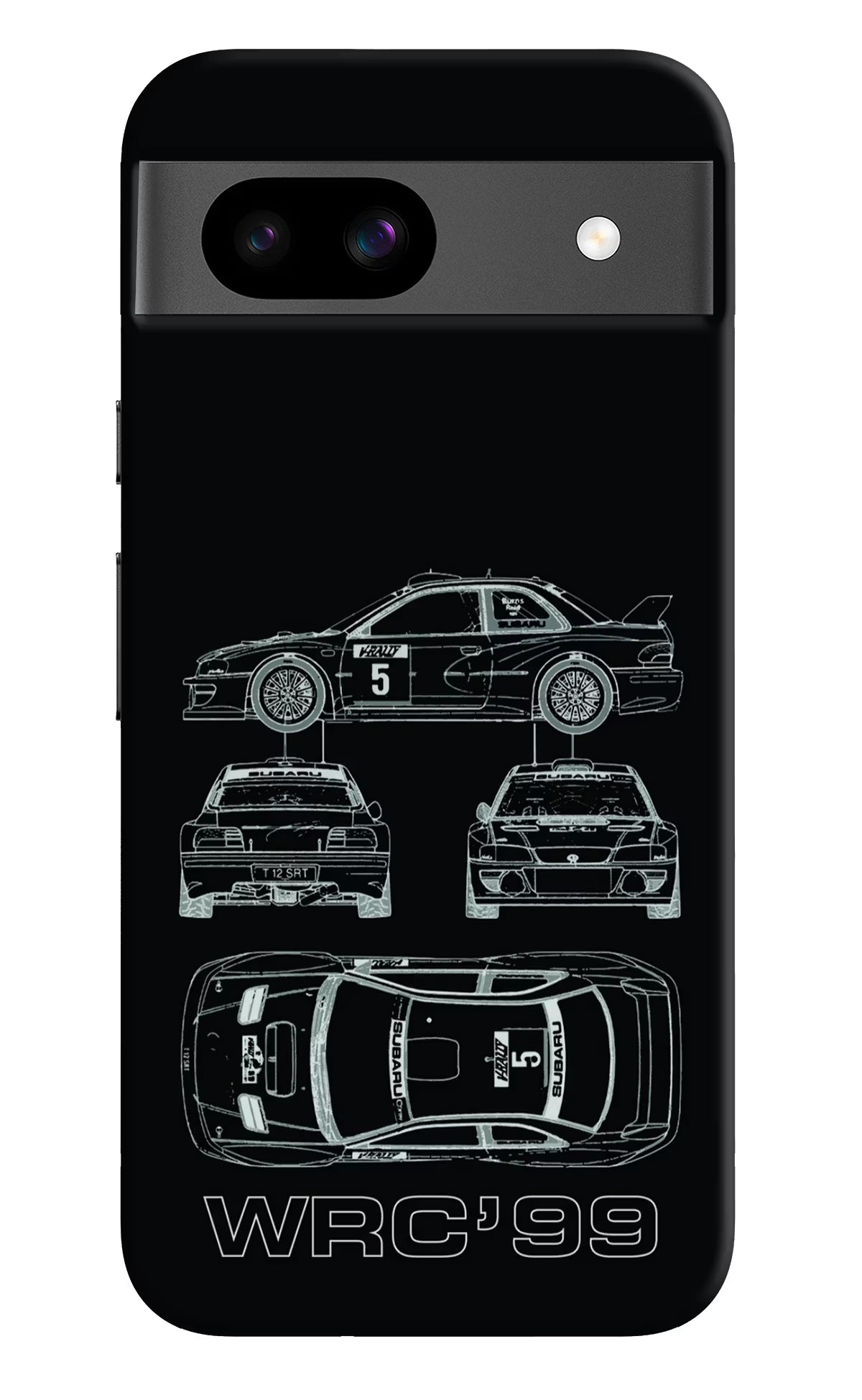 WRC'99 Google Pixel 8A Hard Case Back Cover by Casekaro