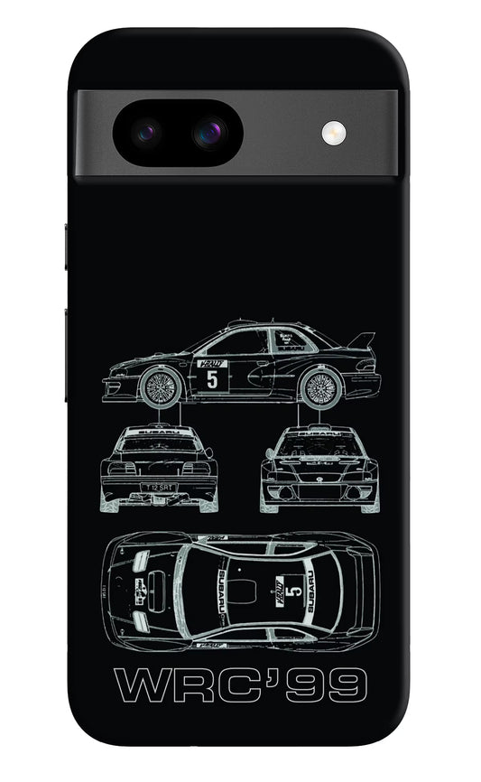 WRC'99 Google Pixel 8A Hard Case Back Cover by Casekaro