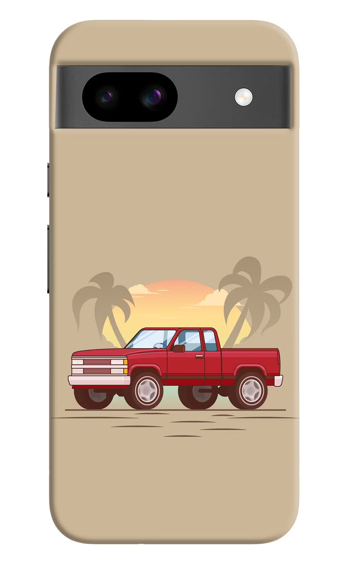 Desert Classic Drive Google Pixel 8A Hard Case Back Cover by Casekaro