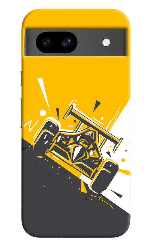 Track King Google Pixel 8A Hard Case Back Cover by Casekaro