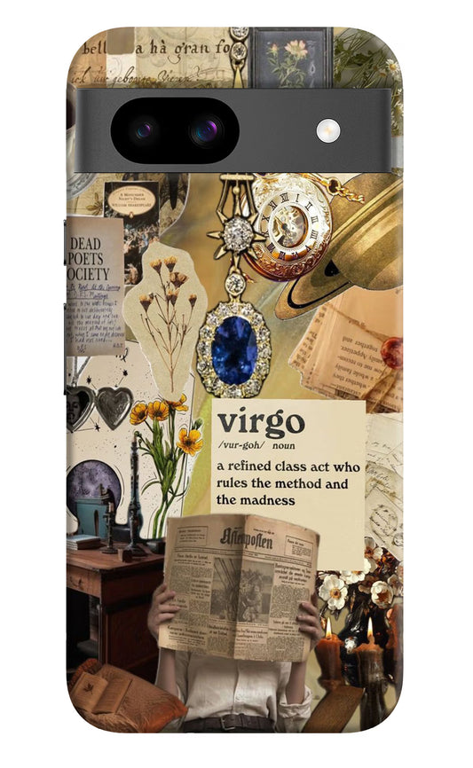 Virgo Zodiac Google Pixel 8A Hard Case Back Cover by Casekaro