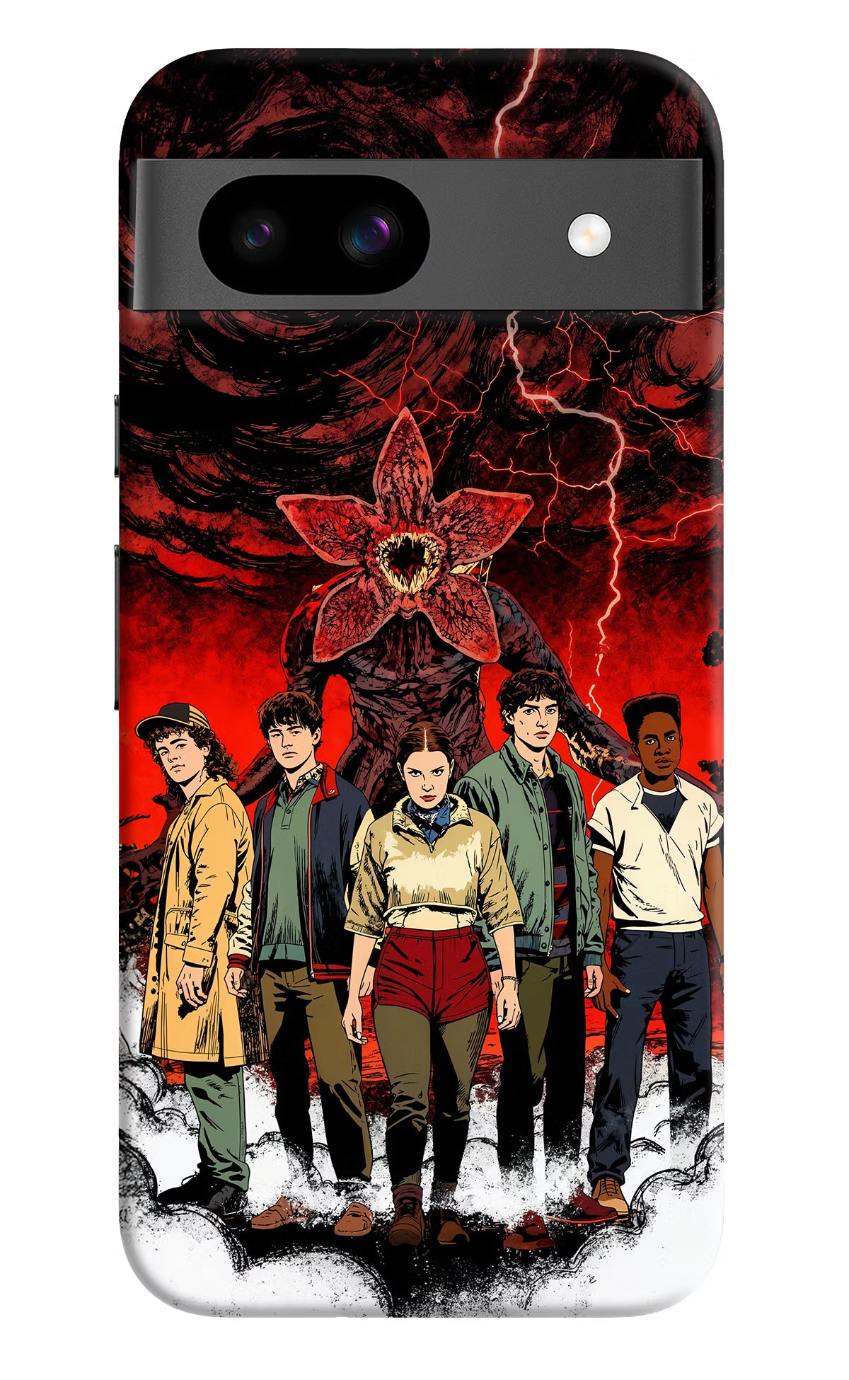 Ordinary Things Characters Google Pixel 8A Hard Case Back Cover by Casekaro