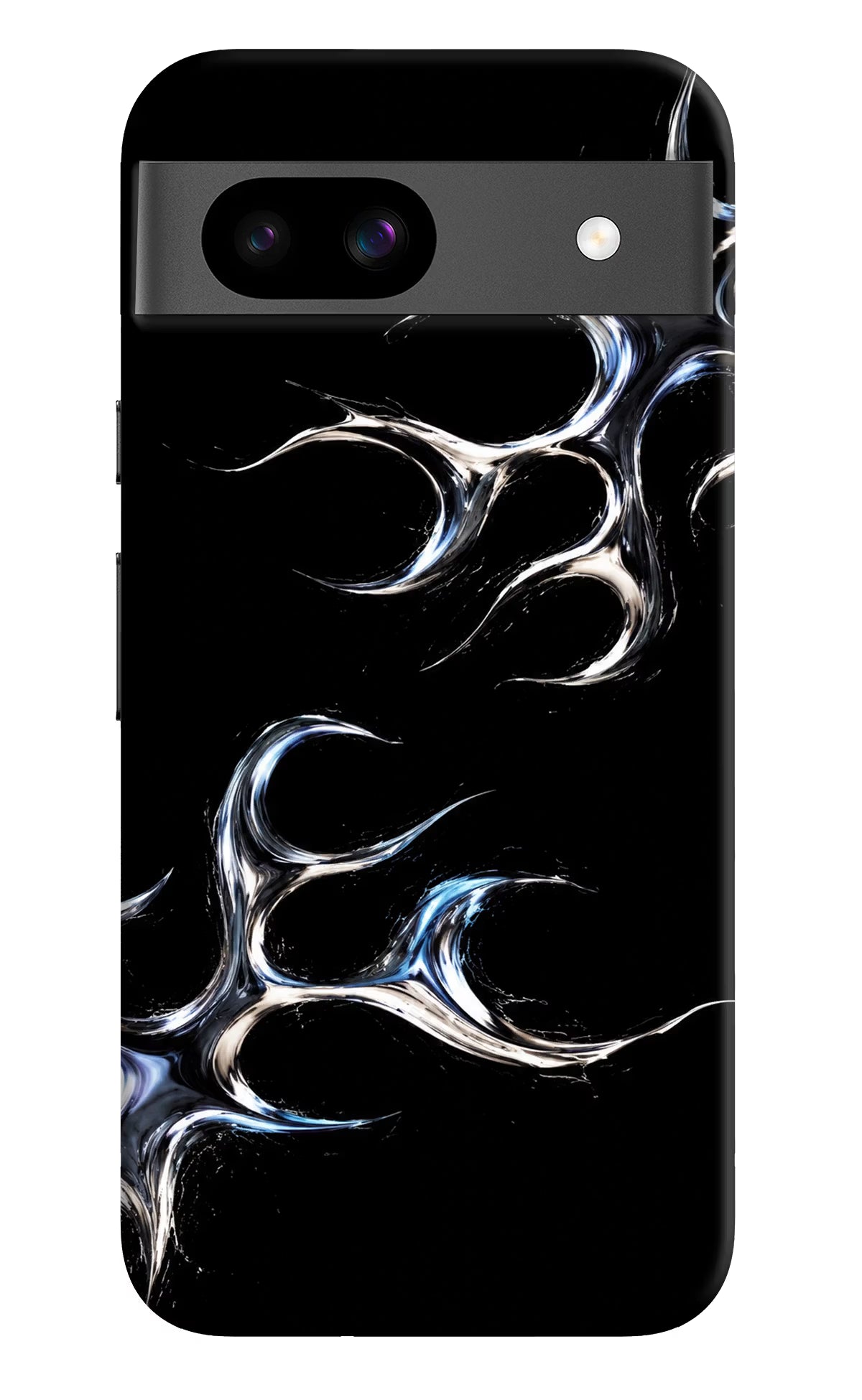Chrome Tribal Google Pixel 8A Hard Case Back Cover by Casekaro