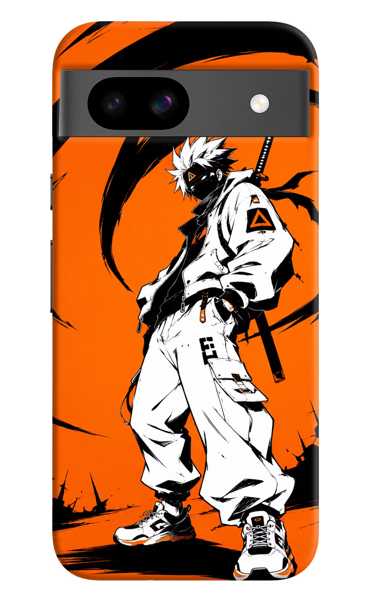 Street Samurai  Google Pixel 8A Hard Case Back Cover by Casekaro