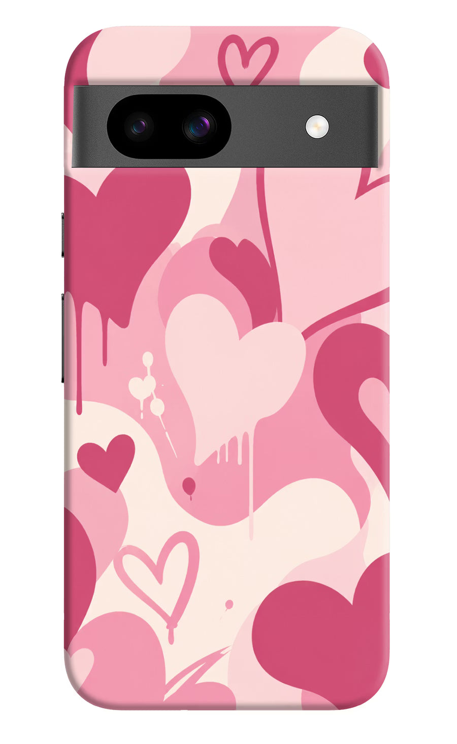 Hearty case Google Pixel 8A Back Cover, Hard case