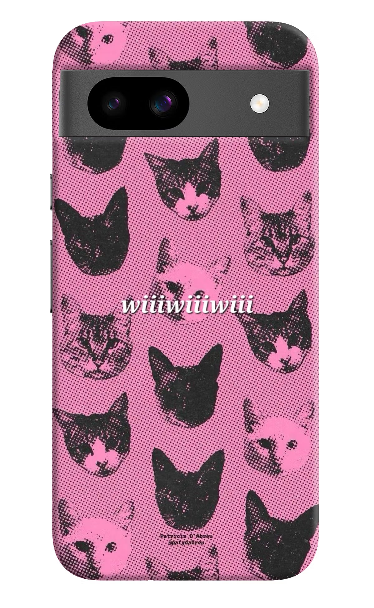 Pink Cats Google Pixel 8A Back Cover