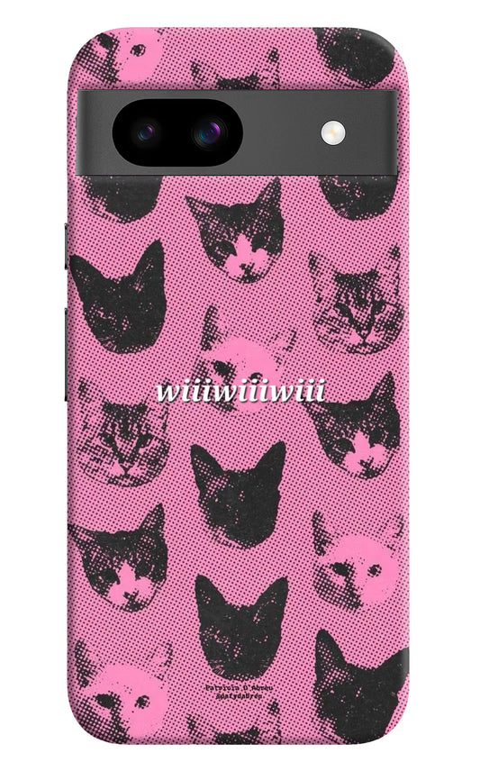 Pink Cats Google Pixel 8A Hard Case Back Cover by Casekaro