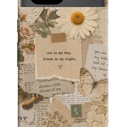 Vintage case Google Pixel 8A Hard Case Back Cover by Casekaro