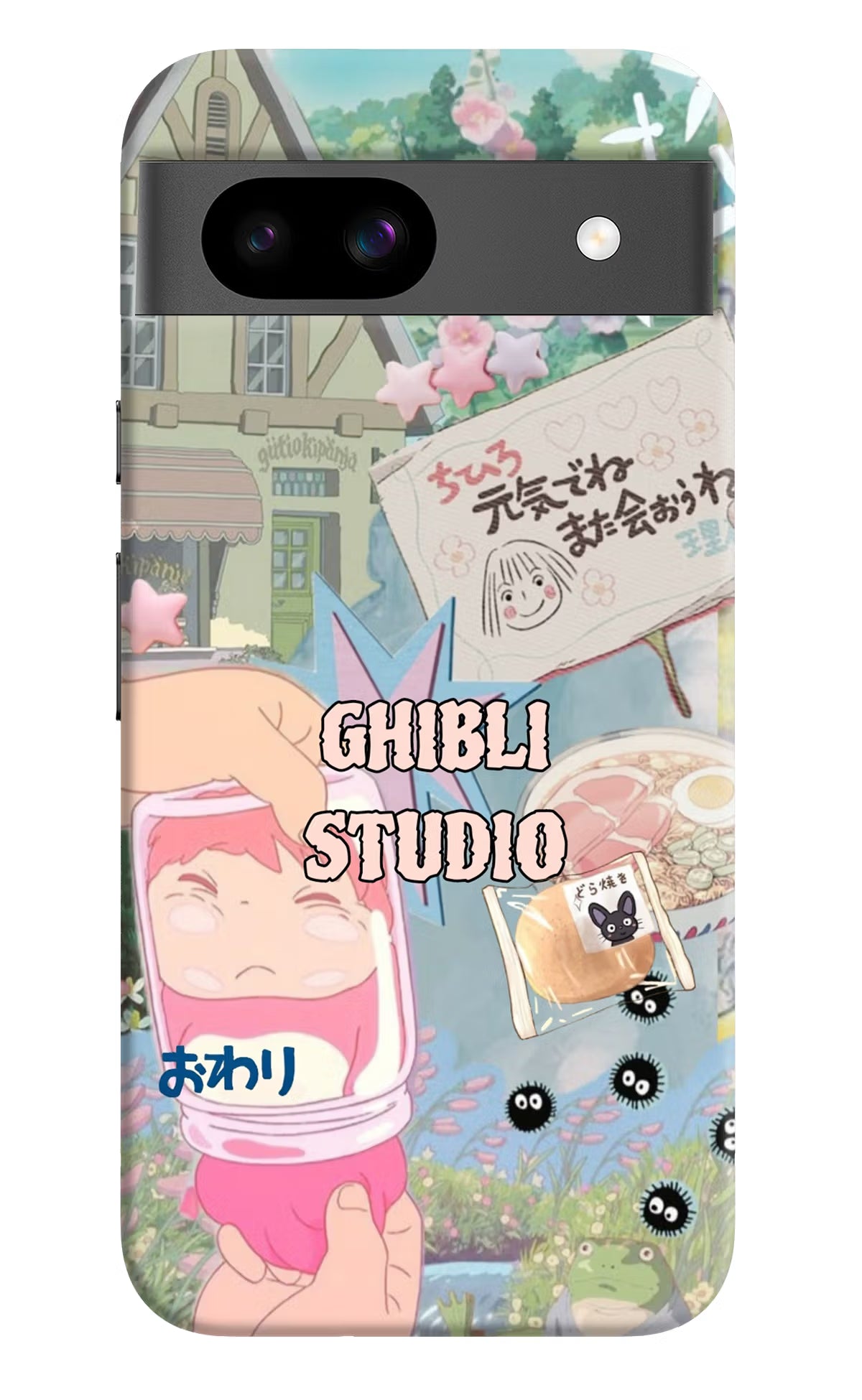 Studio Ghibli Google Pixel 8A Back Cover