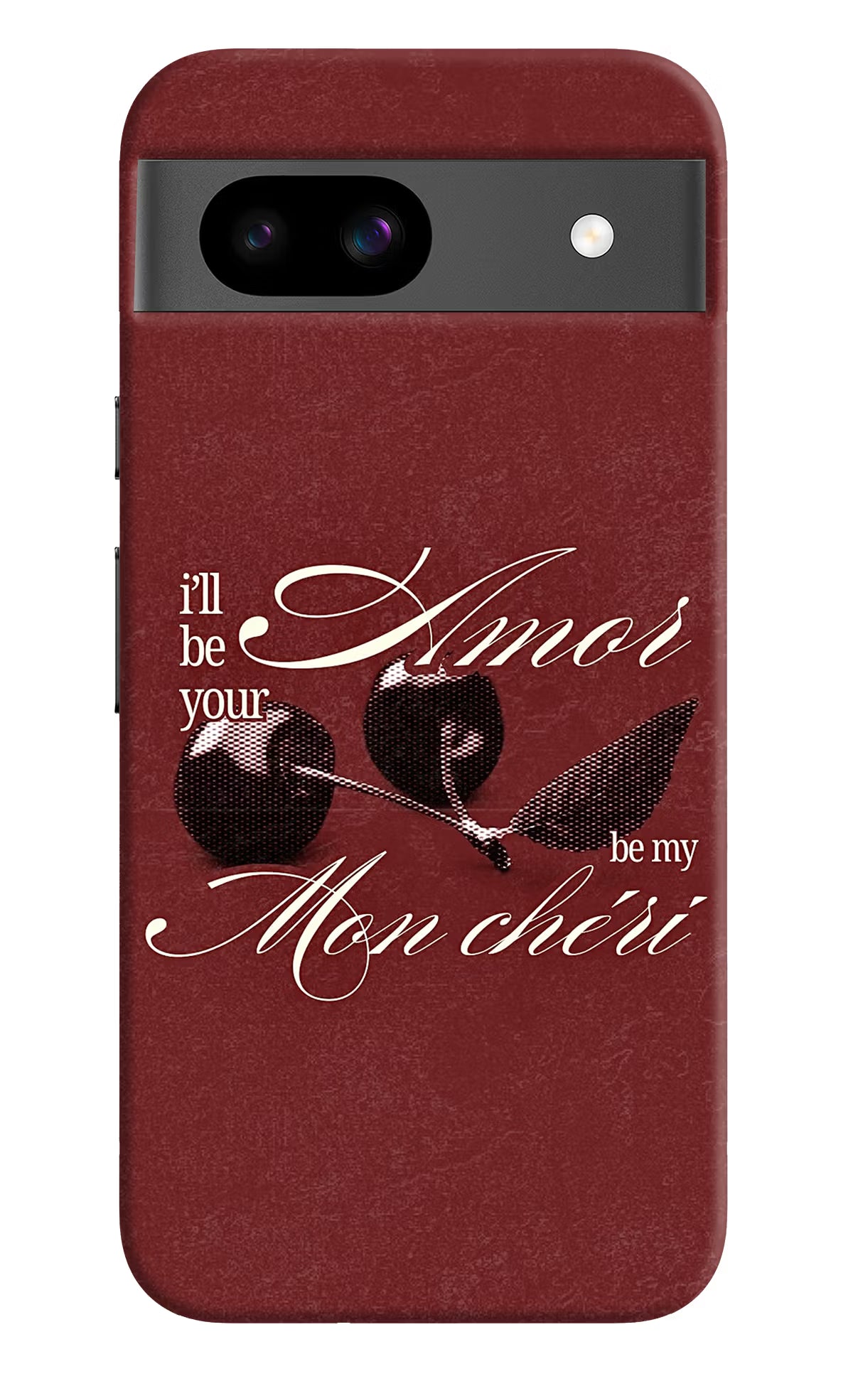 Velvet Cherry Google Pixel 8A Back Cover