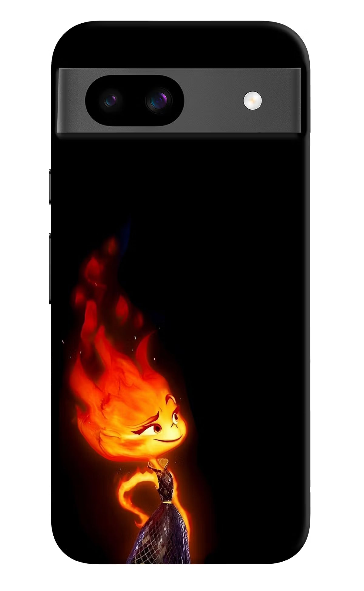 Ember Flame Google Pixel 8A Back Cover
