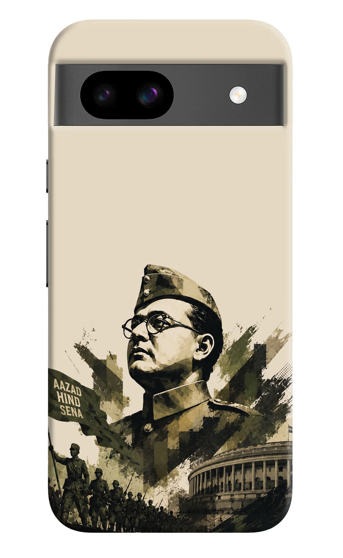 Netaji Rising Google Pixel 8A Back Cover