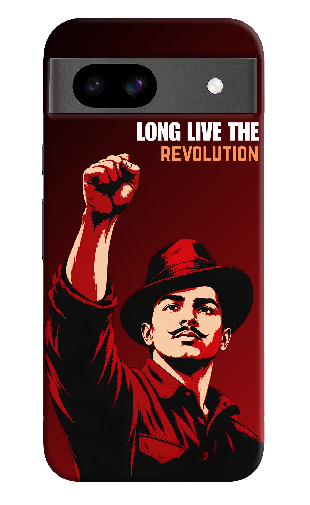 Bhagat Singh Revolution Google Pixel 8A Back Cover