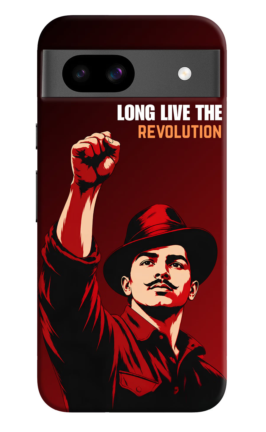 Bhagat Singh Revolution Google Pixel 8A Back Cover, Hard case