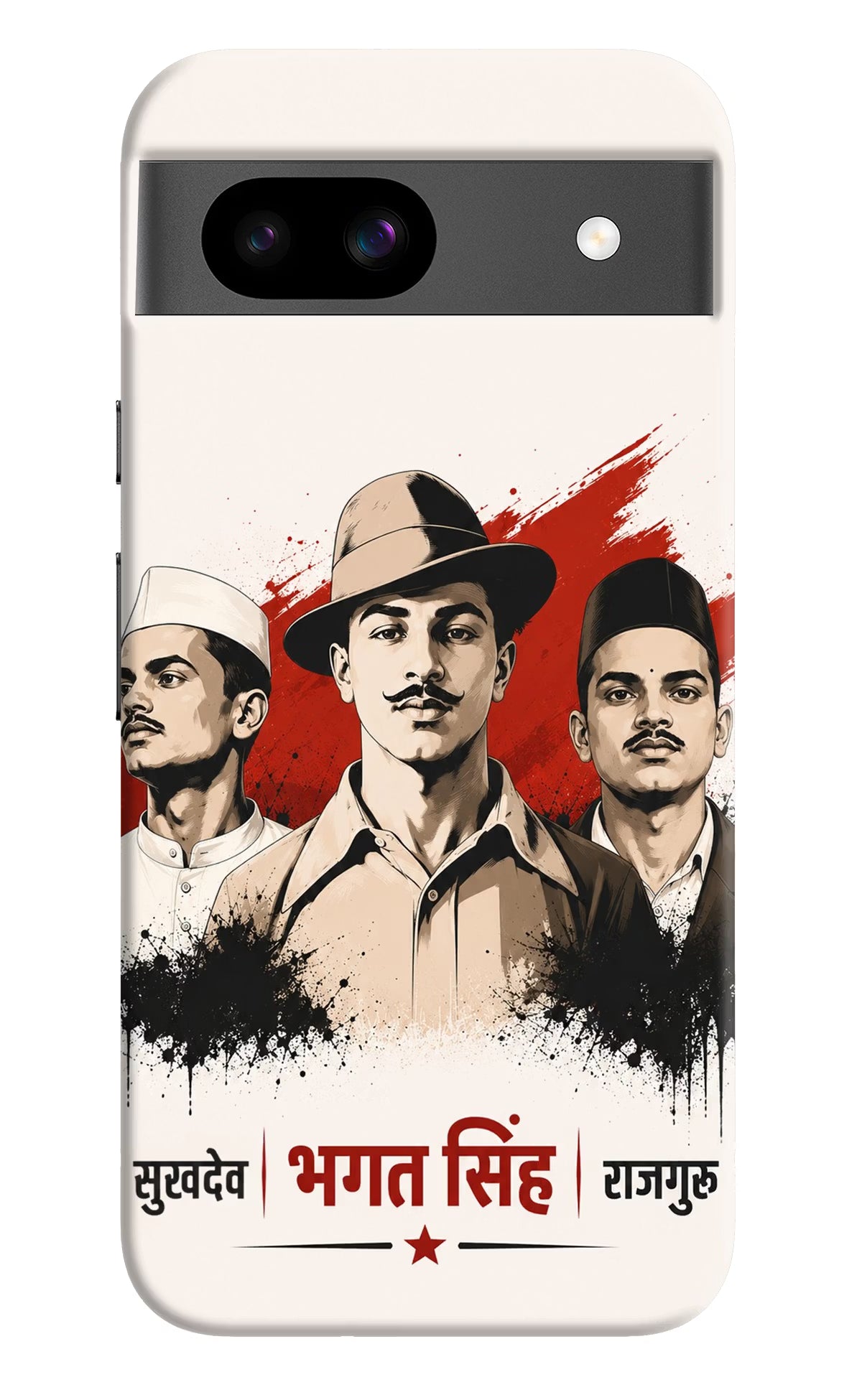 Sardar Patel Iron Will Google Pixel 8A Back Cover