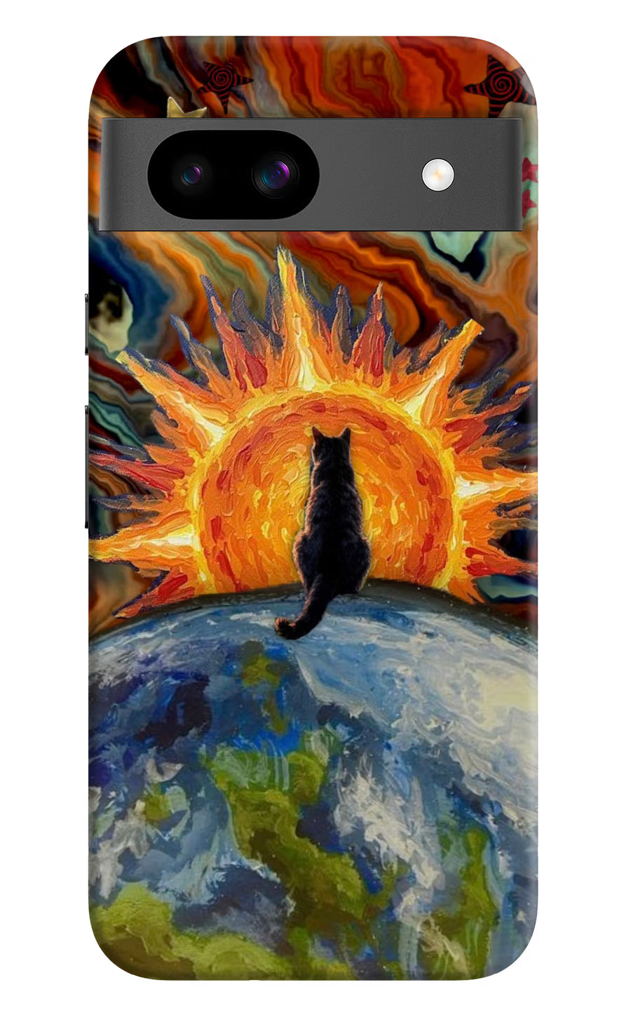 Sunrise Beyond Google Pixel 8A Back Cover, Hard case