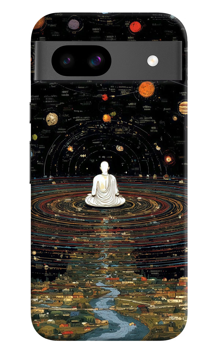 Space Monk Google Pixel 8A Back Cover, Hard case