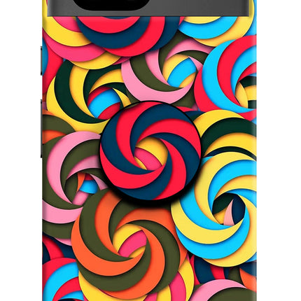 Spiral Pattern Google Pixel 8A Pop Case by Casekaro