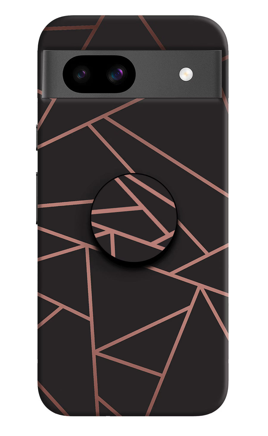 Geometric Pattern Google Pixel 8A Pop Case, Hard case