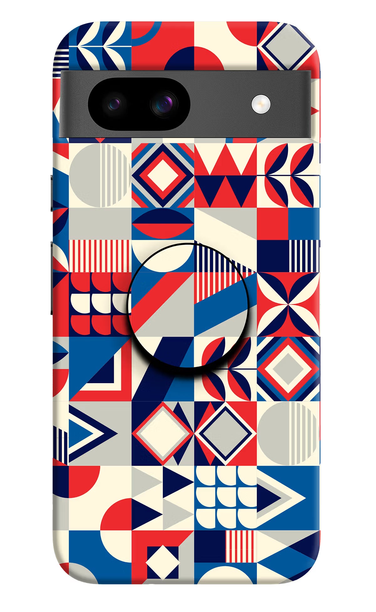 Colorful Pattern Google Pixel 8A Pop Case by Casekaro