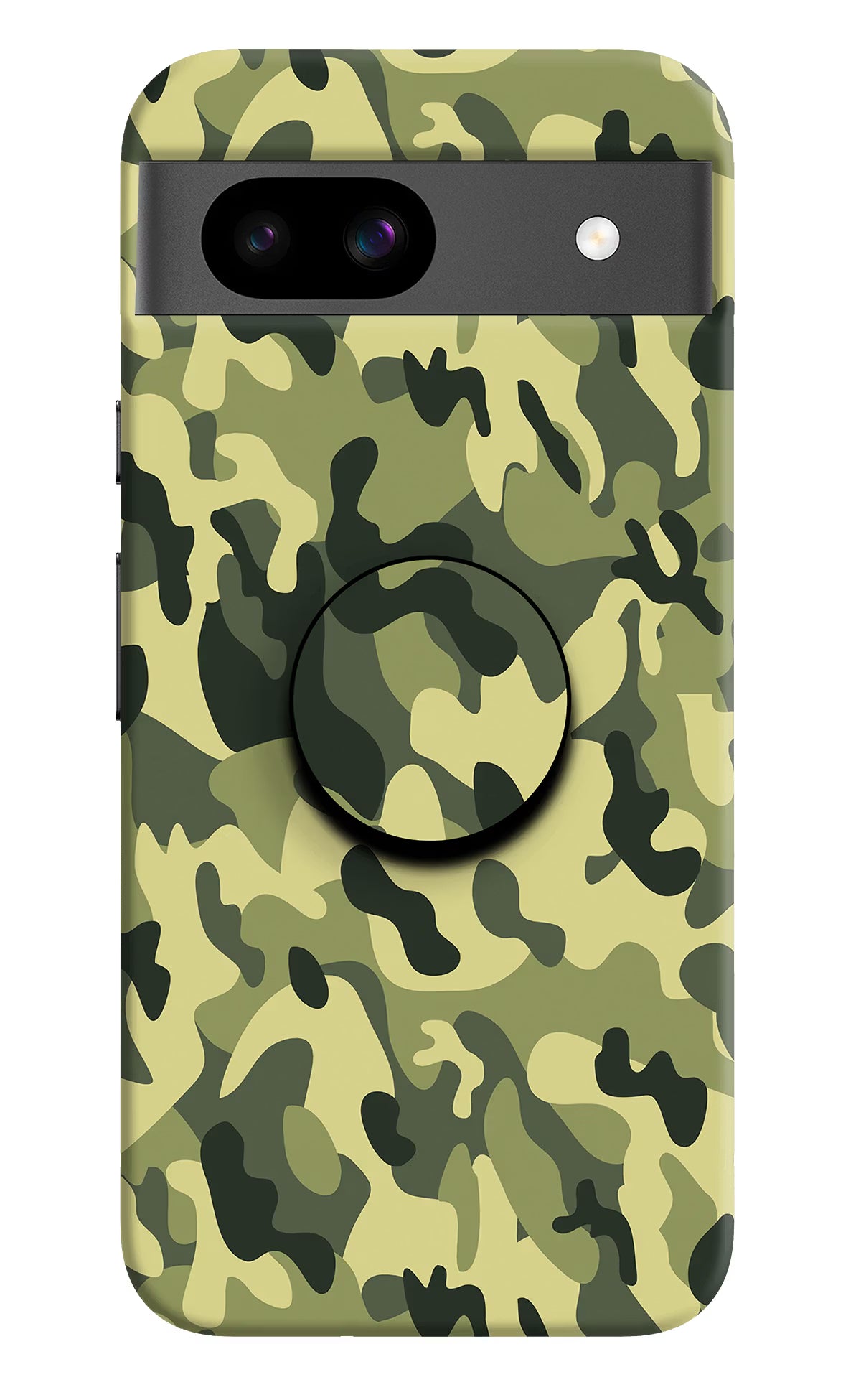 Camouflage Google Pixel 8A Pop Case by Casekaro