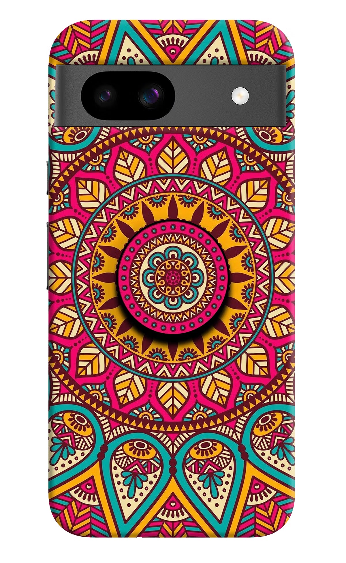 Mandala Google Pixel 8A Pop Case by Casekaro