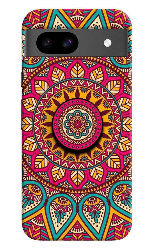 Mandala Google Pixel 8A Pop Case by Casekaro