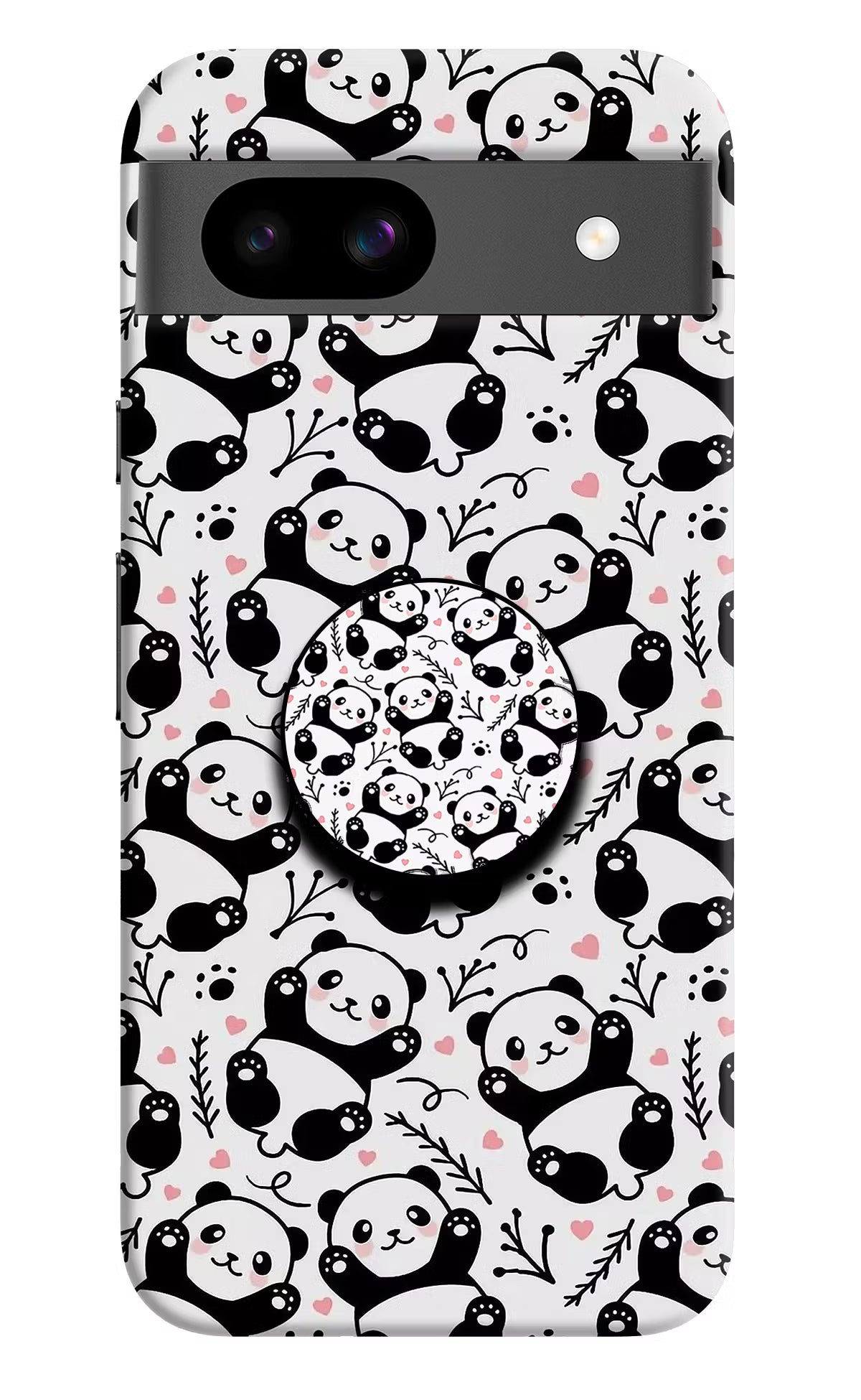 Cute Panda Google Pixel 8A Pop Case by Casekaro