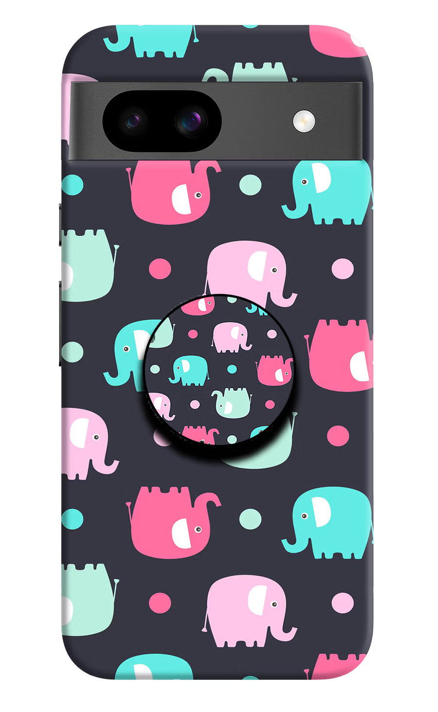 Baby Elephants Google Pixel 8A Pop Case, Hard case
