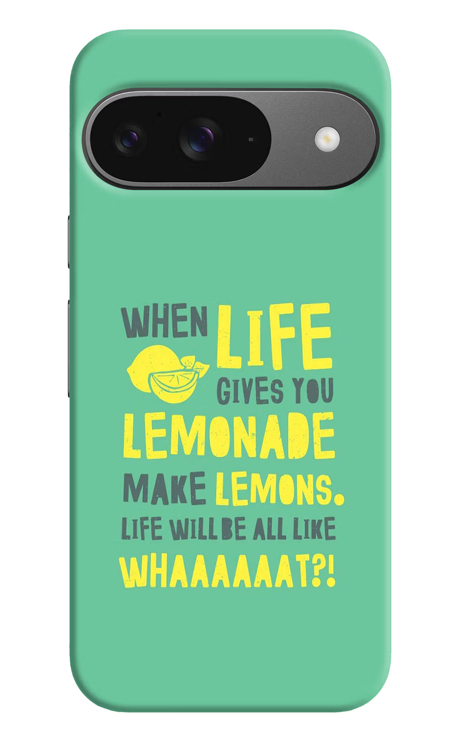 Quote Google Pixel 9 Back Cover, Hard case