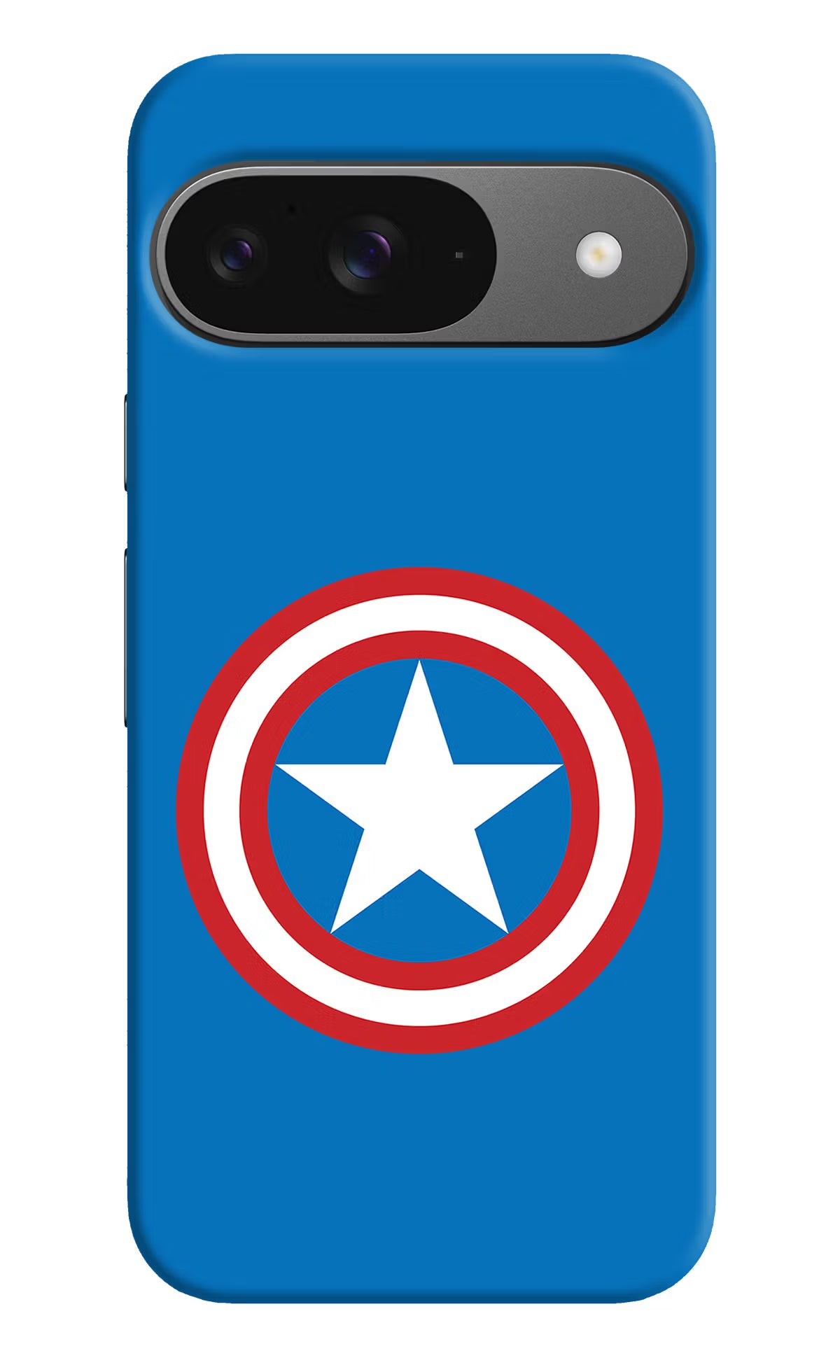 Captain America Logo Google Pixel 9 Hard Case Back Cover by Casekaro