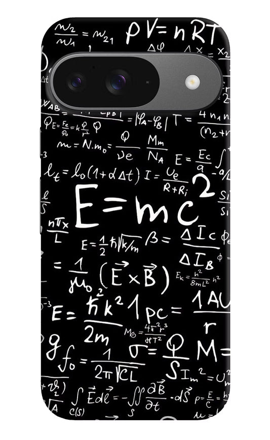 Physics Formula Google Pixel 9 Hard Case Back Cover by Casekaro