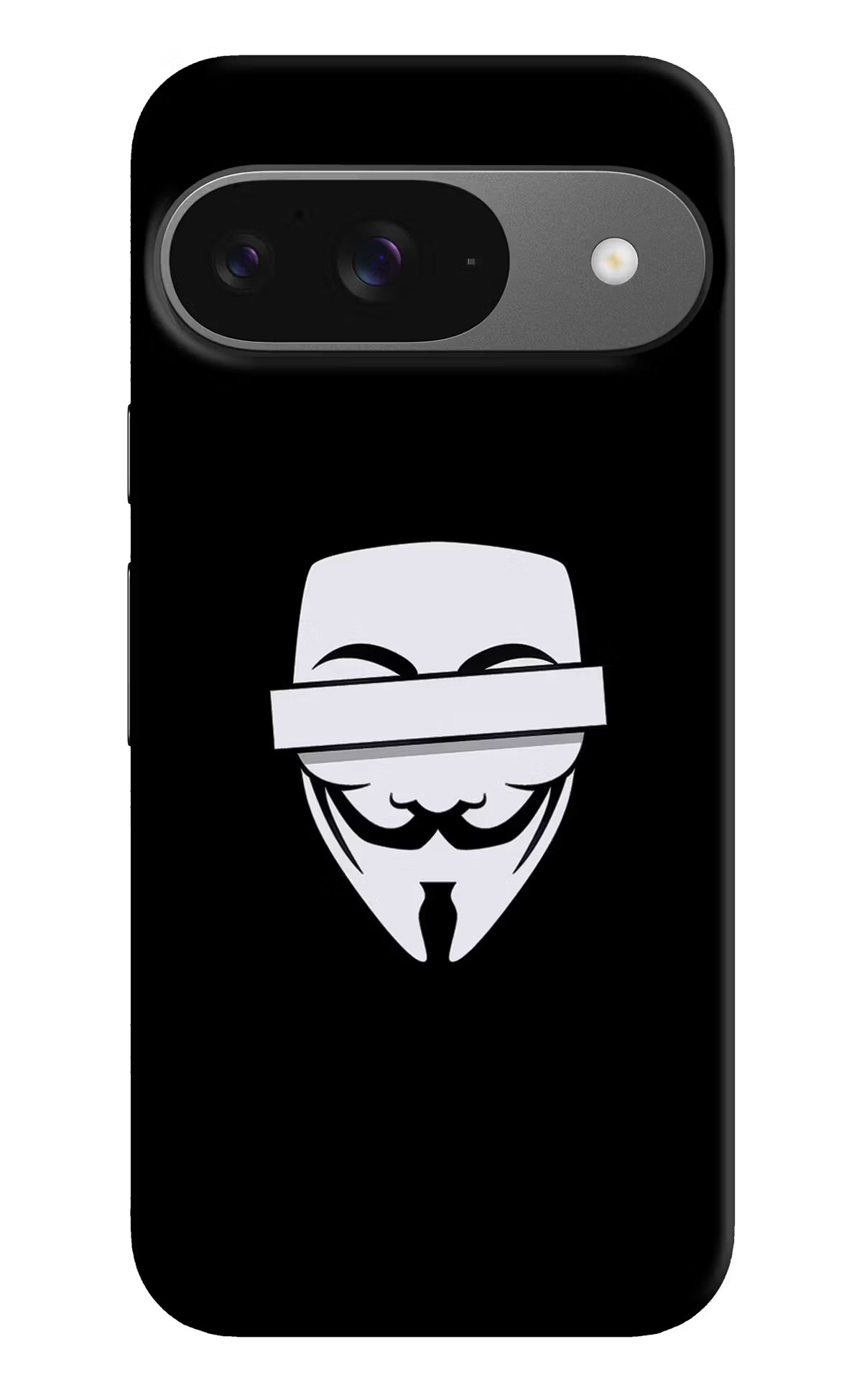 Anonymous Face Google Pixel 9 Hard Case Back Cover by Casekaro