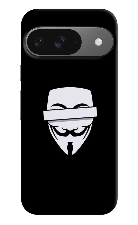 Anonymous Face Google Pixel 9 Hard Case Back Cover by Casekaro