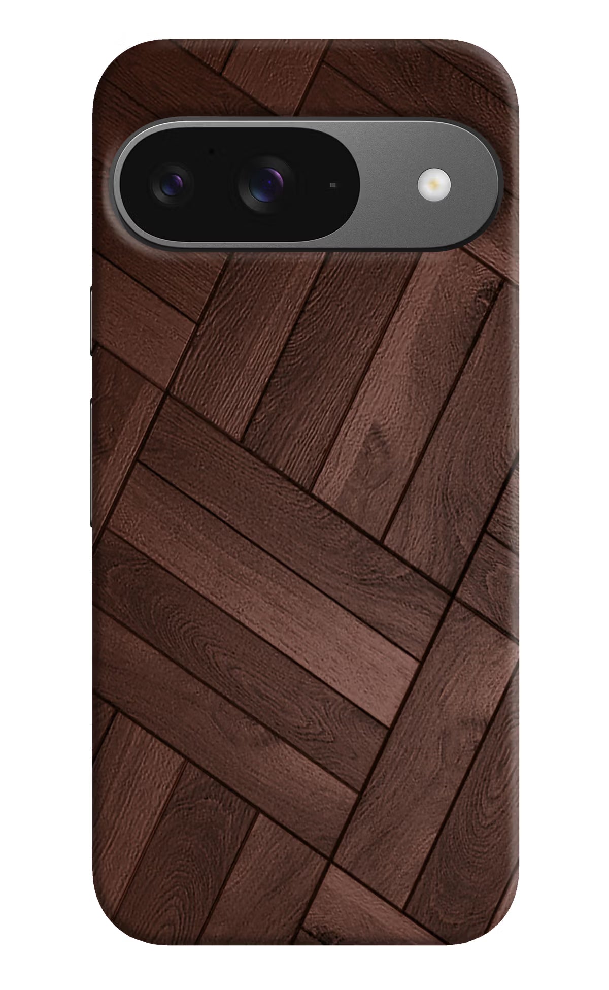 Wooden Texture Design Google Pixel 9 Hard Case Back Cover by Casekaro