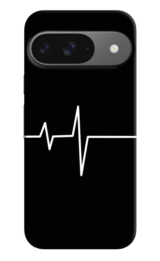 Heart Beats Google Pixel 9 Hard Case Back Cover by Casekaro