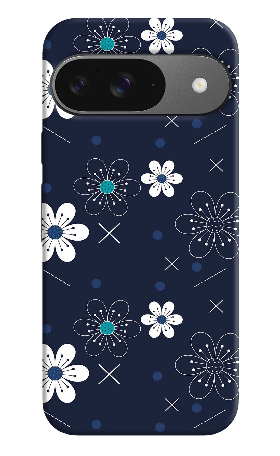 Flowers Google Pixel 9 Back Cover, Hard case