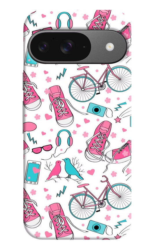 Artwork Google Pixel 9 Hard Case Back Cover by Casekaro