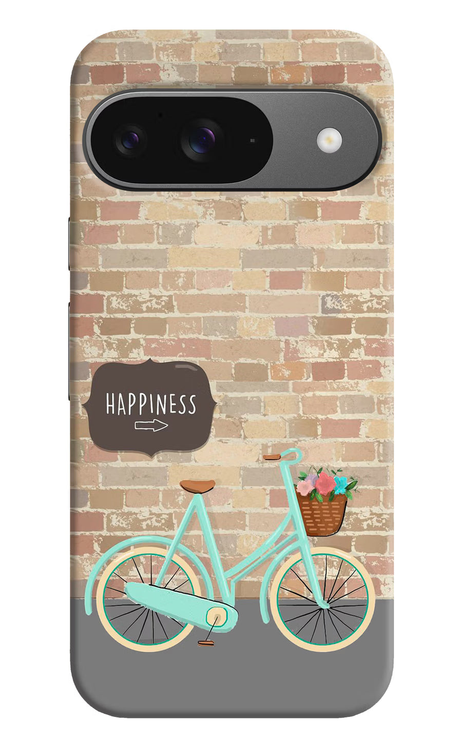 Happiness Artwork Google Pixel 9 Back Cover, Hard case