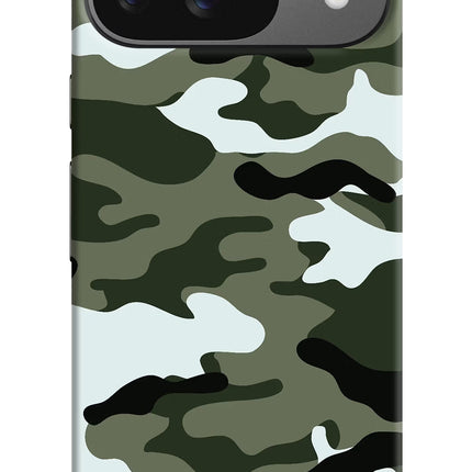 Camouflage Google Pixel 9 Hard Case Back Cover by Casekaro