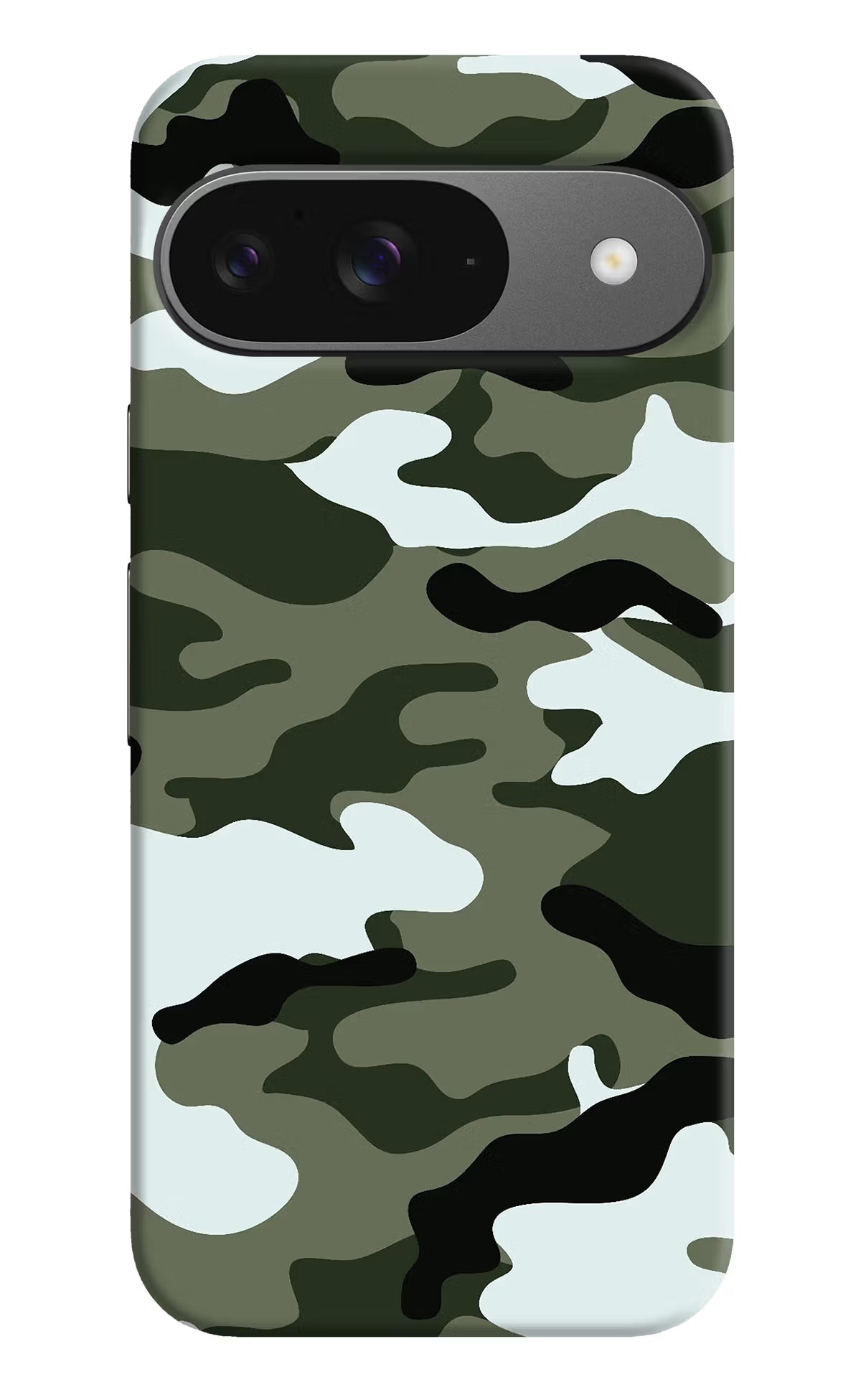 Camouflage Google Pixel 9 Hard Case Back Cover by Casekaro