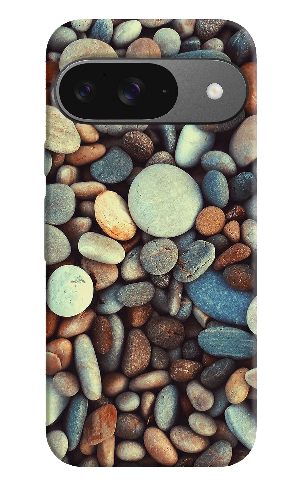 Pebble Google Pixel 9 Hard Case Back Cover by Casekaro