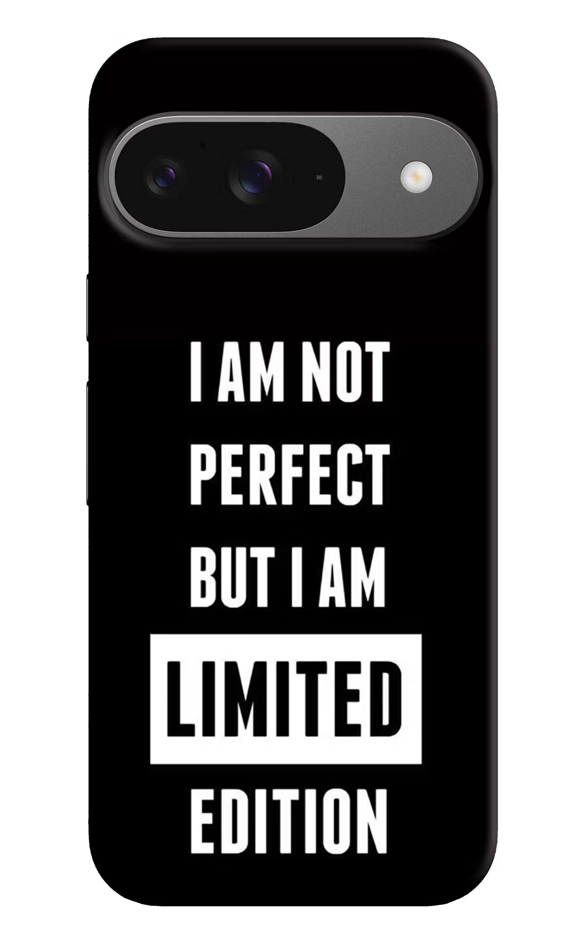 I Am Not Perfect But I Am Limited Edition Google Pixel 9 Hard Case Back Cover by Casekaro