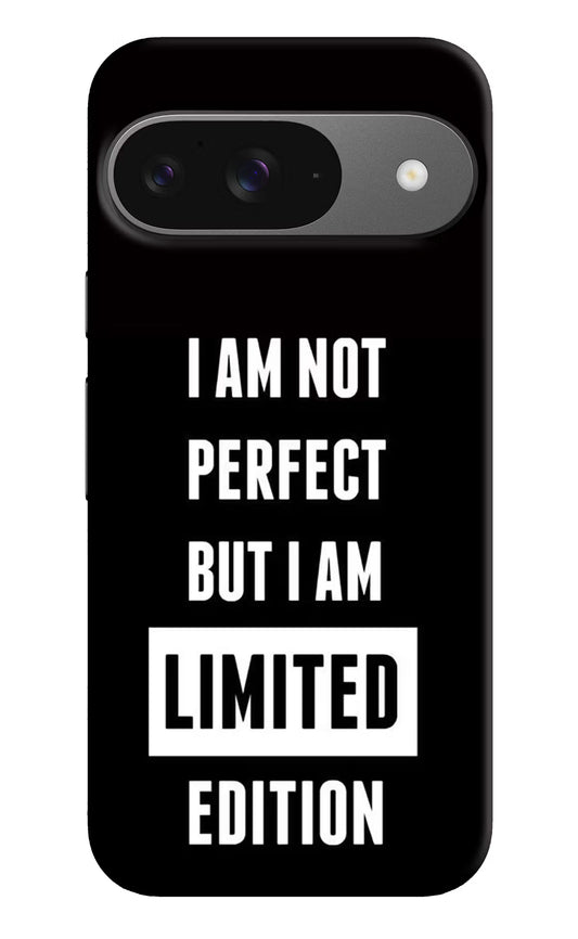 I Am Not Perfect But I Am Limited Edition Google Pixel 9 Hard Case Back Cover by Casekaro