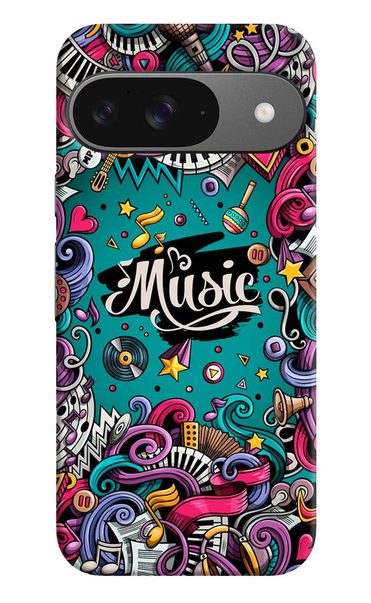 Music Graffiti Google Pixel 9 Hard Case Back Cover by Casekaro